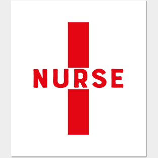 Nurse Cross Posters and Art